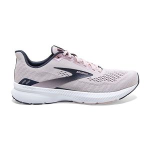 Brooks Launch 8 Womens Road Running Shoes Pink/Blue/White | USA-VUB976523